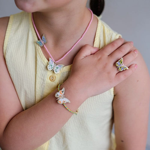 Butterfly jewellery set